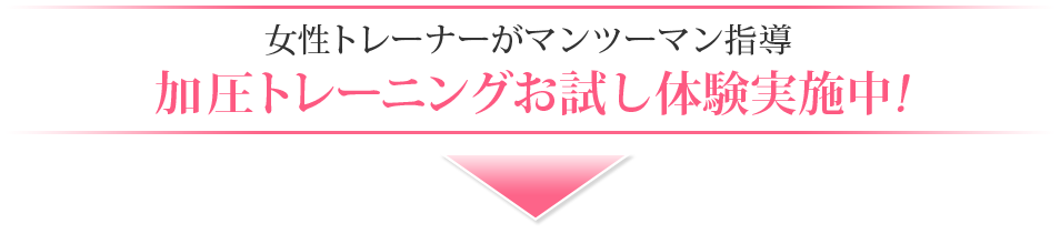 有資格者がマンツーマン指導